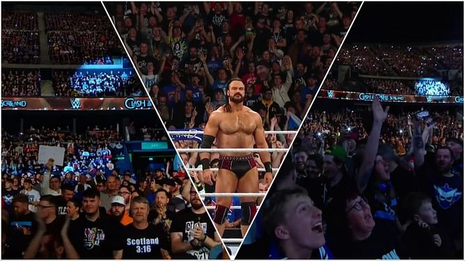 Watch: WWE crowd erupts before Clash at the Castle begins