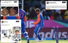 "No.1 all-format spinner" - Social media reacts to Kuldeep Yadav's magical spell in IND vs ENG 2024 T20 World Cup semifinals