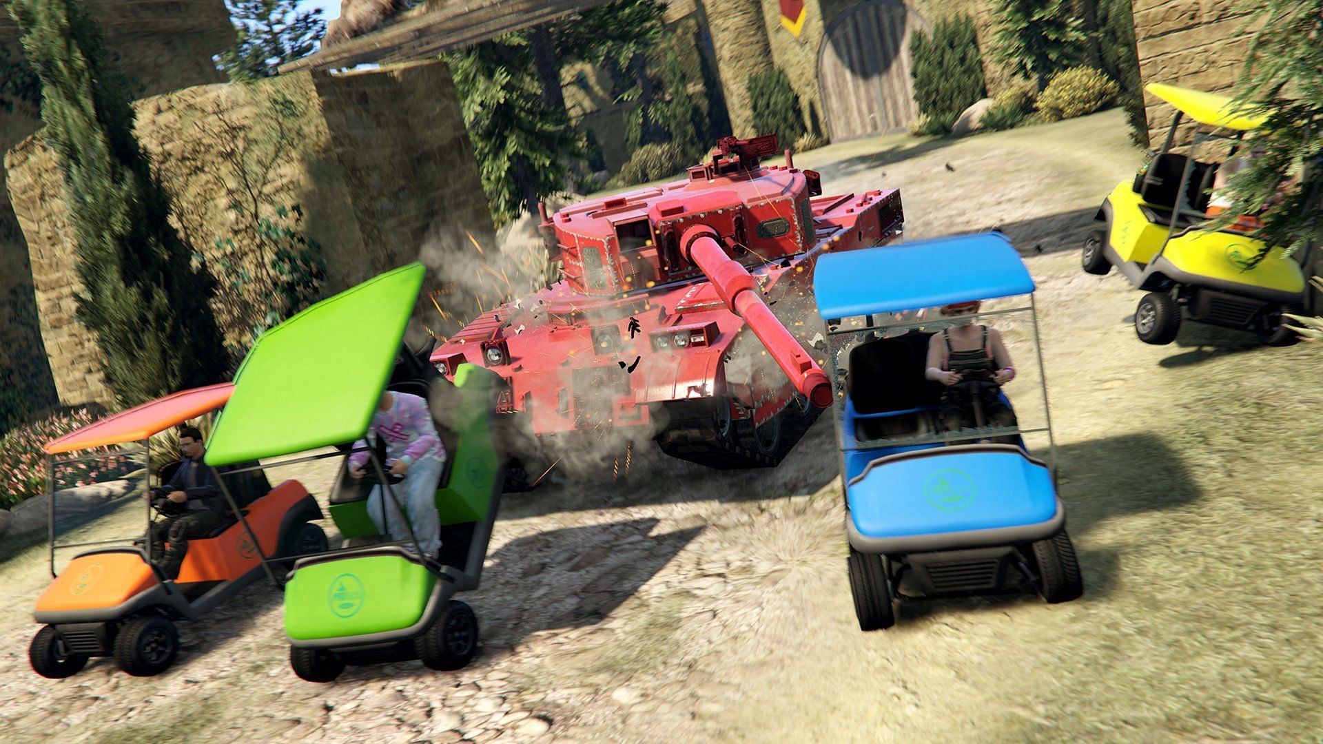 A screenshot from GTA Series Arcade (Image via X/@GTASeries)