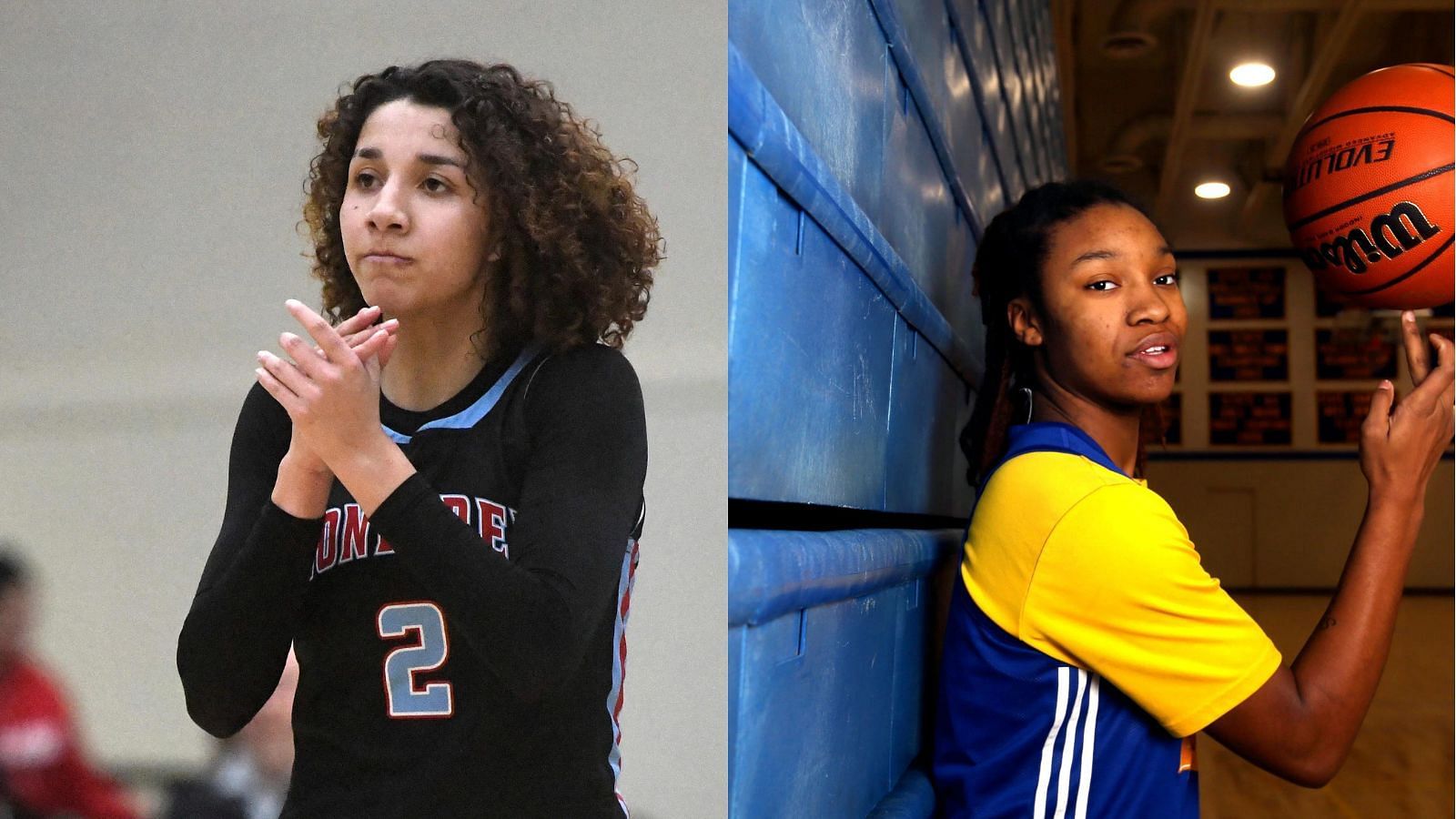 Top 2025 recruits include Aaliyah Chavez and Divine Bourrage (Photo Credits: Chavez by Lubbock Avalanche-Journal, Bourrage by Iowa City Press-Citizen)