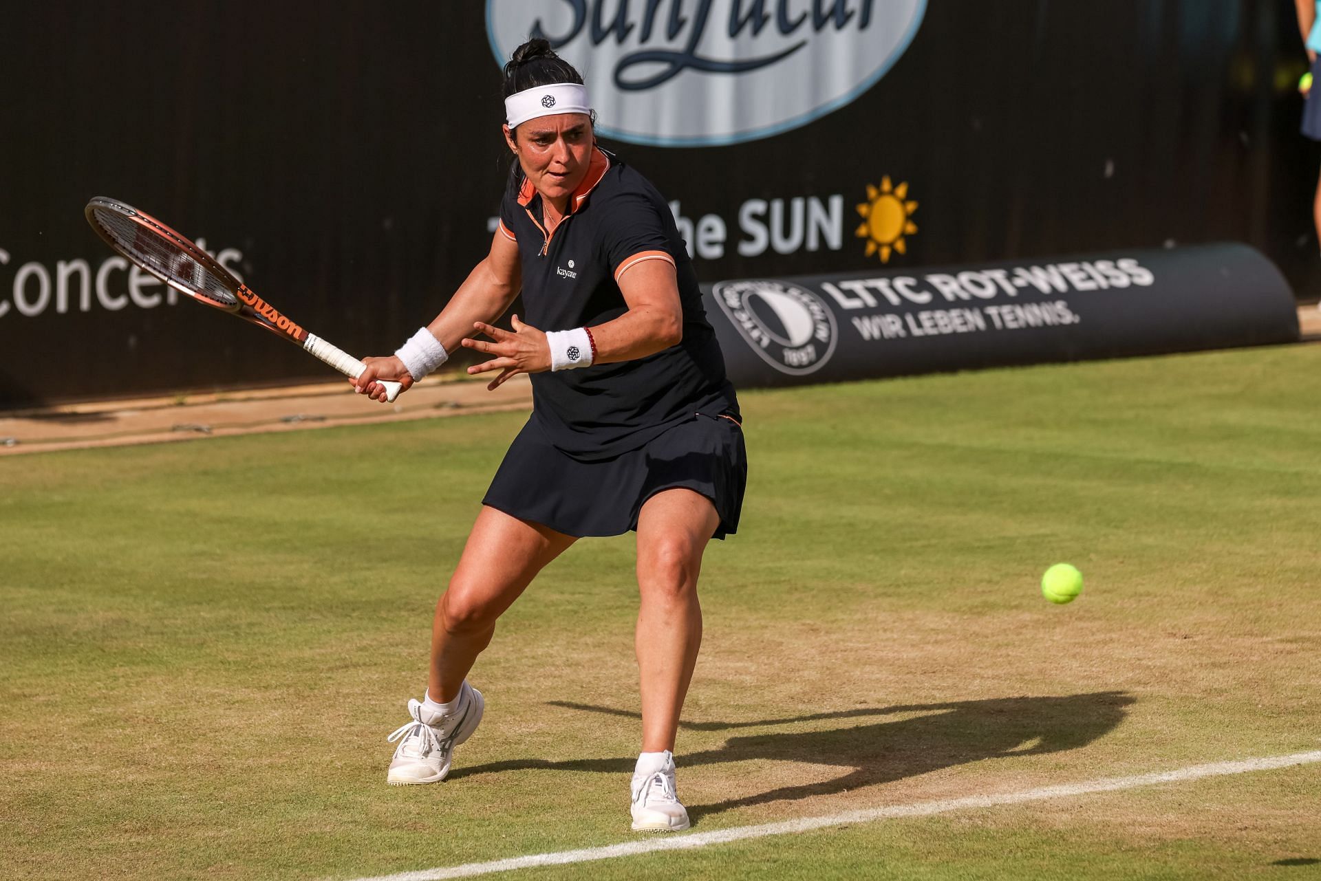 Ons Jabeur at the 2024 ecotrans Ladies Open. (Photo: Getty)