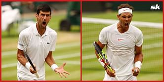 3 times Rafael Nadal and Novak Djokovic met at Wimbledon ft. epic 5-set marathon in 2018