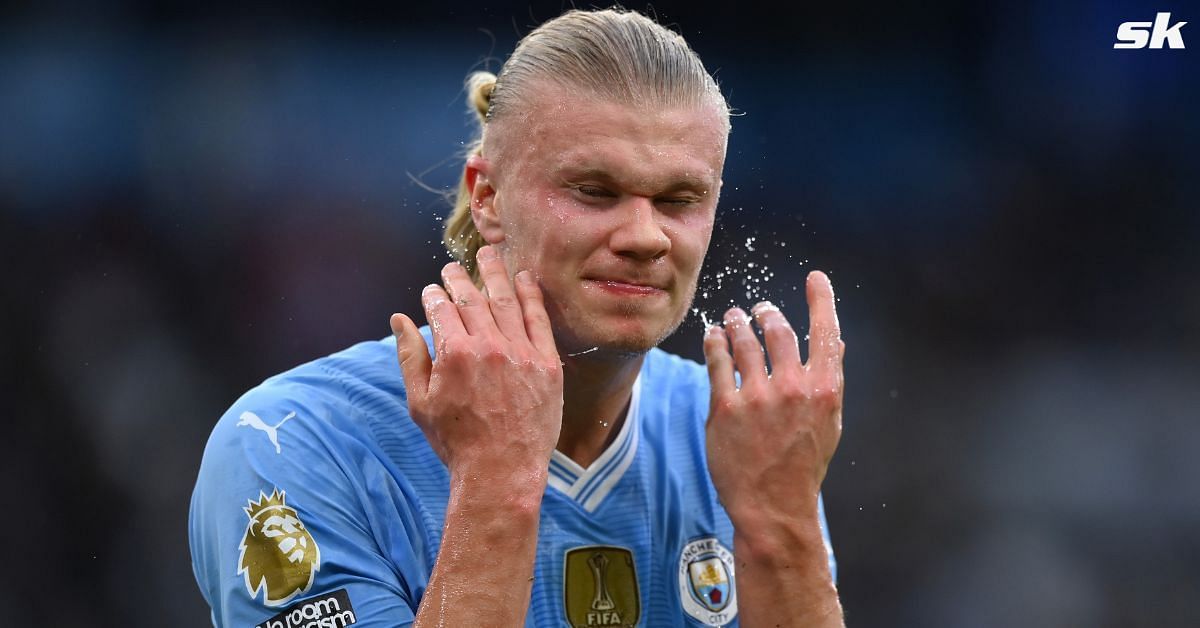 Erling Haaland is holidaying in Marbella with Norway sitting out Euro 2024.