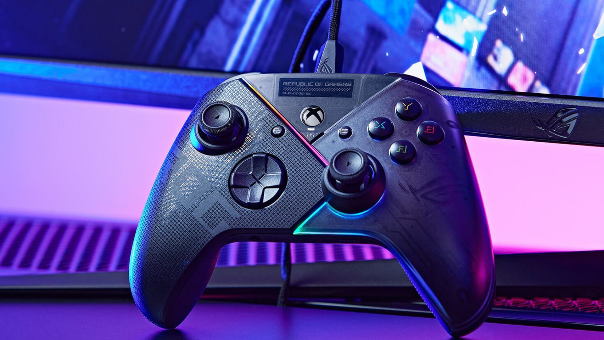 The best wired controllers you can buy in 2024 (Image via Asus ROG)