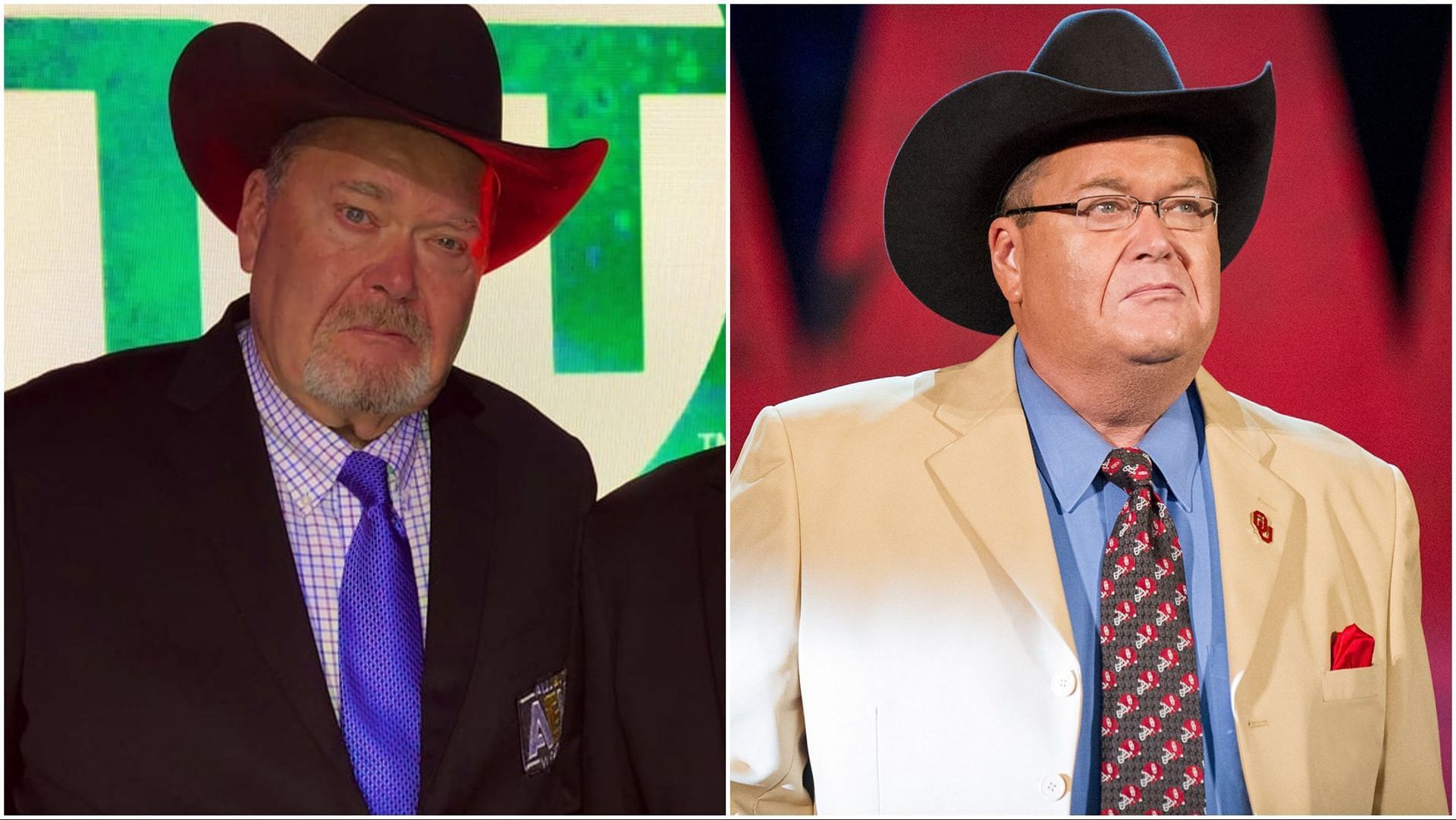 Jim Ross with AEW, Jim Ross returns to WWE at RAW 25