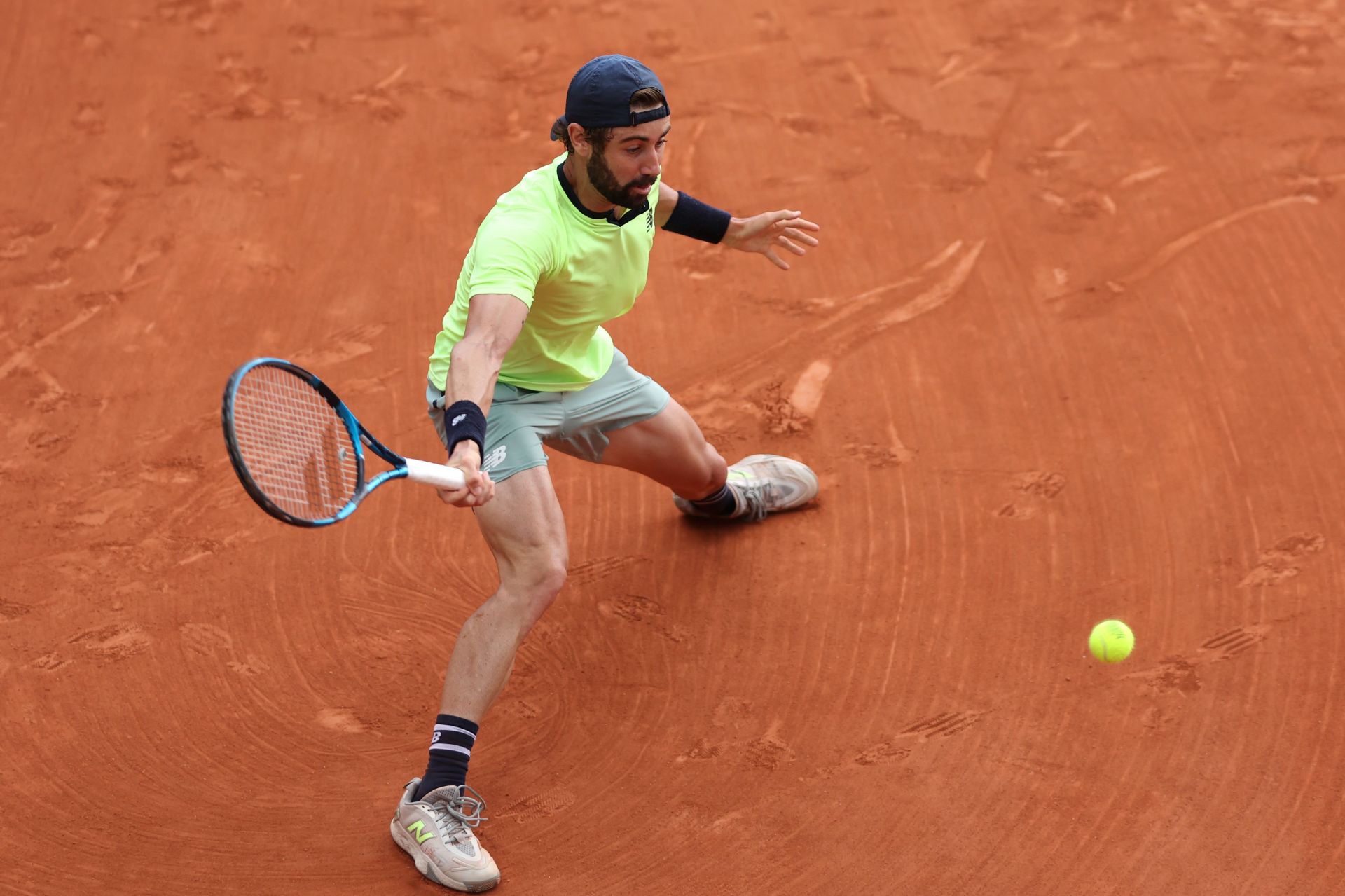 Jordan Thompson at the 2024 French Open. (Photo: Getty)