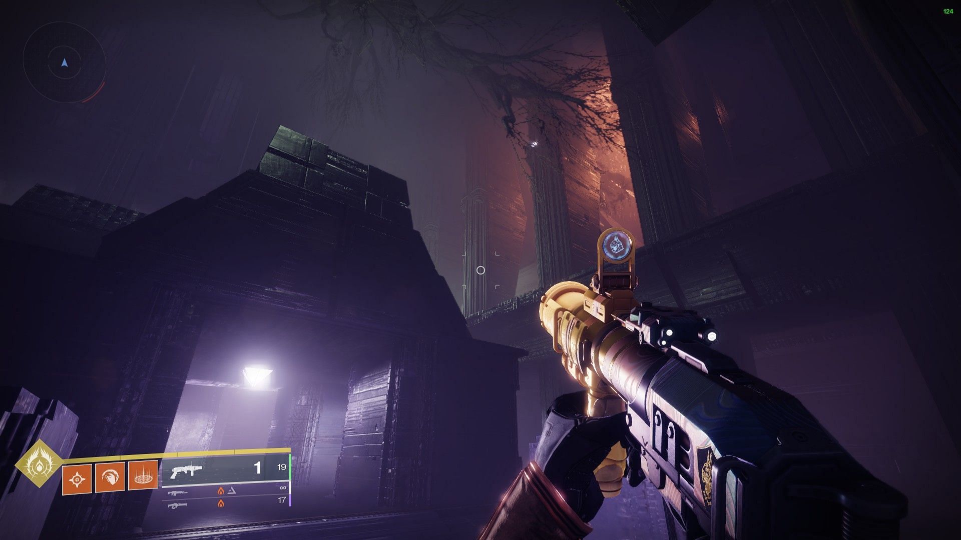A path that leads outdoors again from the second Pyramid (Image via Bungie)