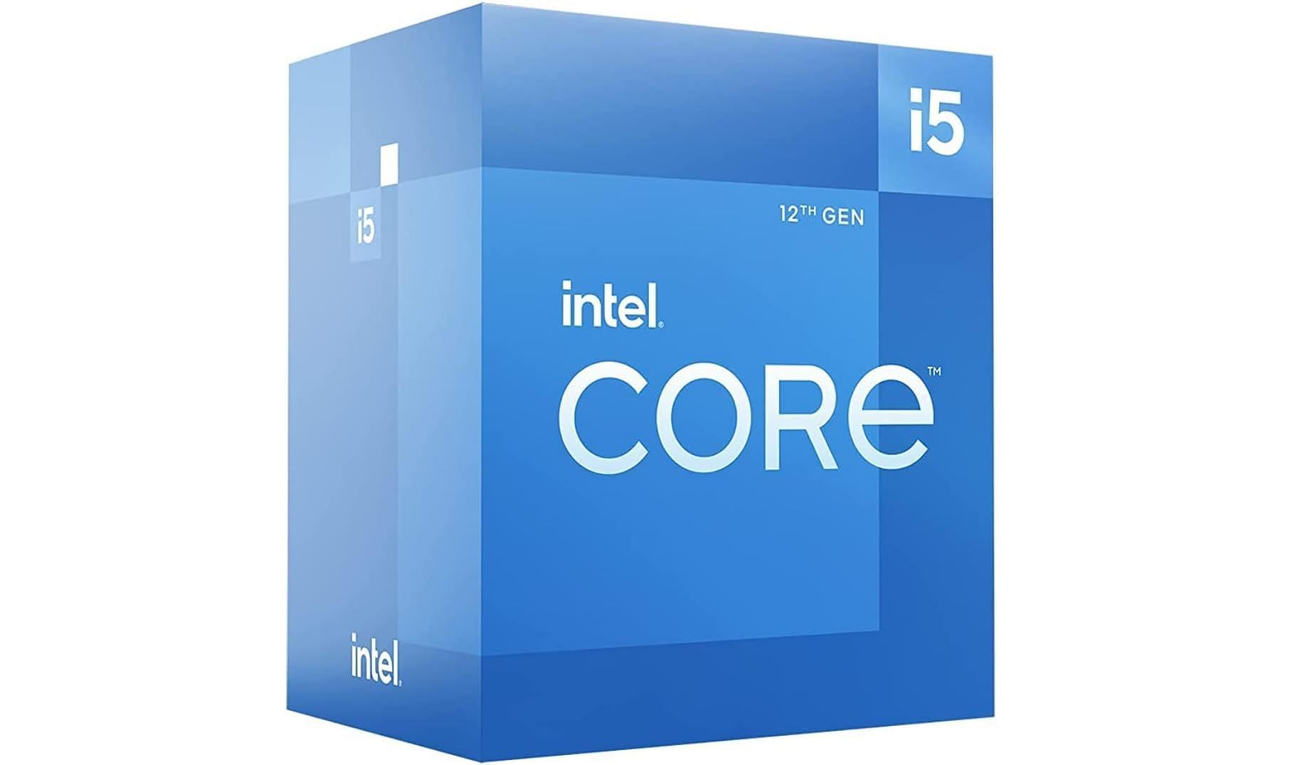 Intel Core i5-12400F in a box (Image via Intel/Amazon)