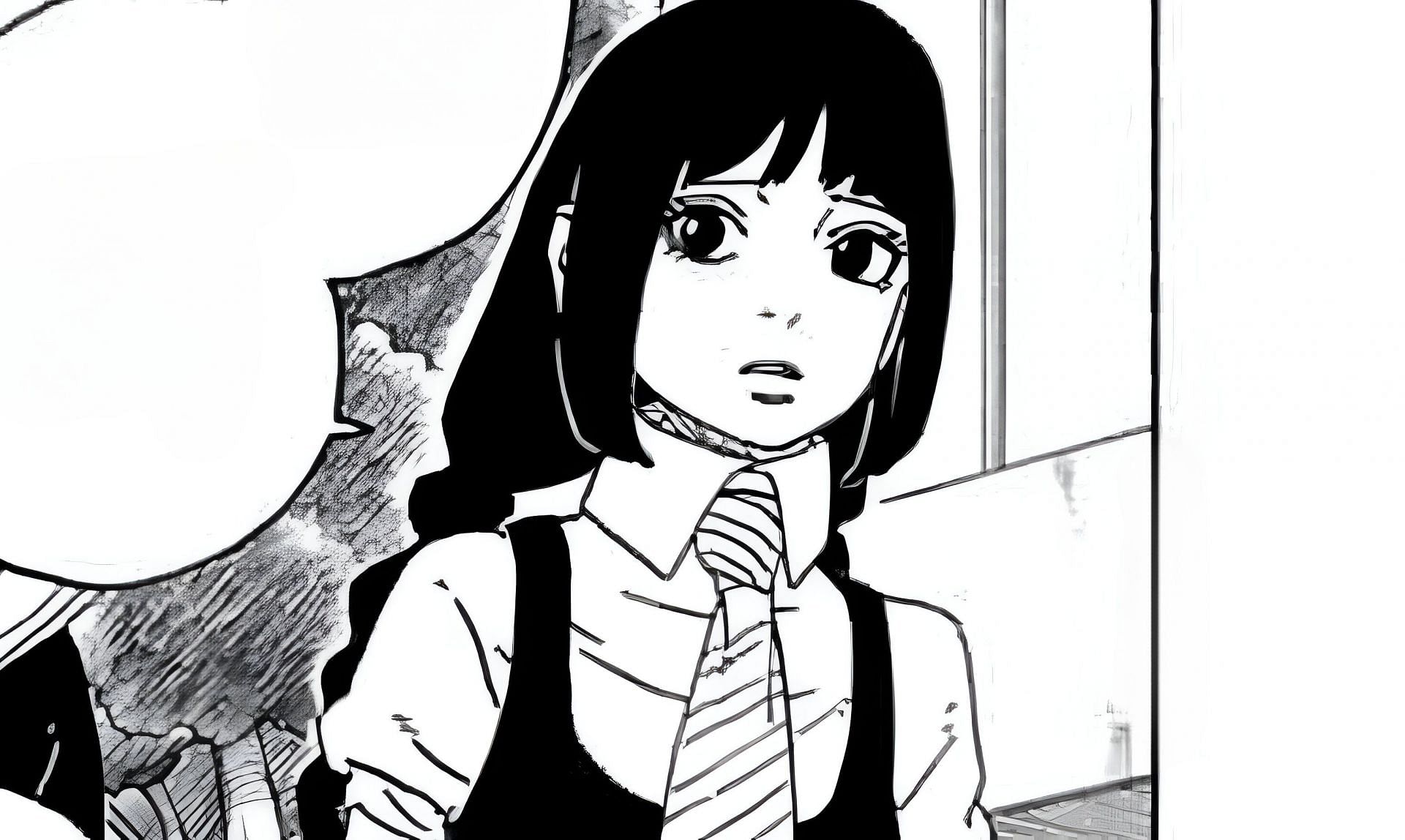 Sumire Kakei as seen in the manga (Image via Shueisha)