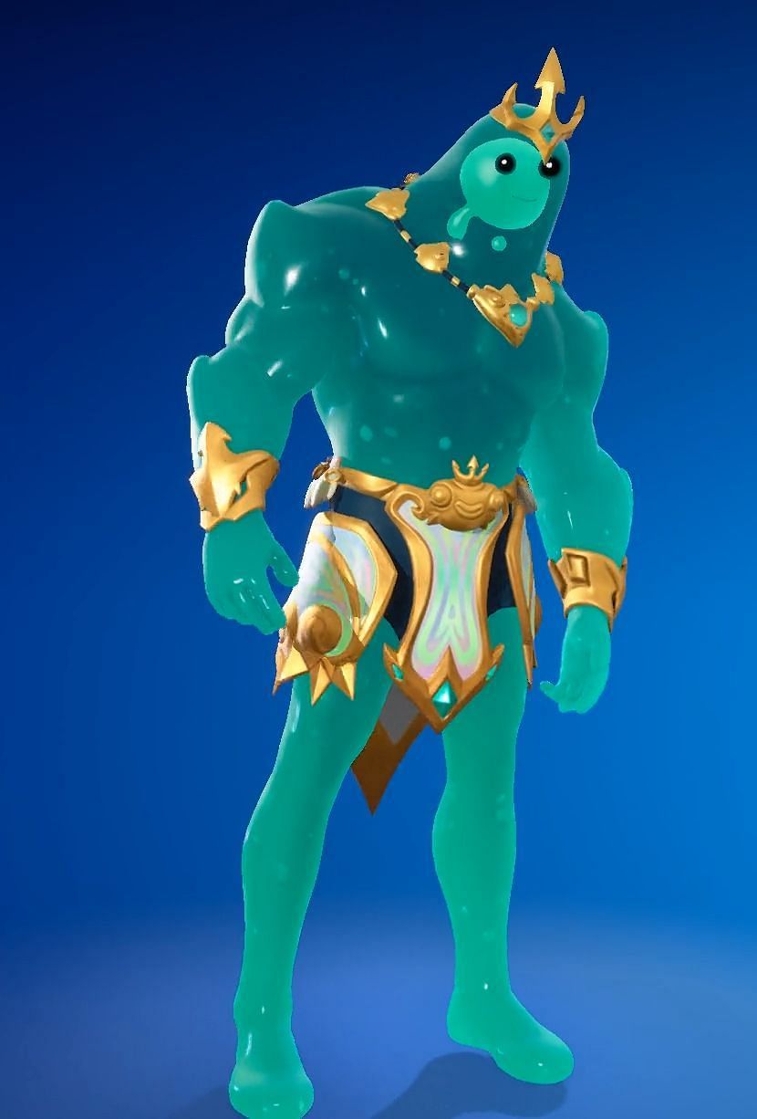 Imbibe the power of the seas in this Godly outfit (Image via Epic Games)