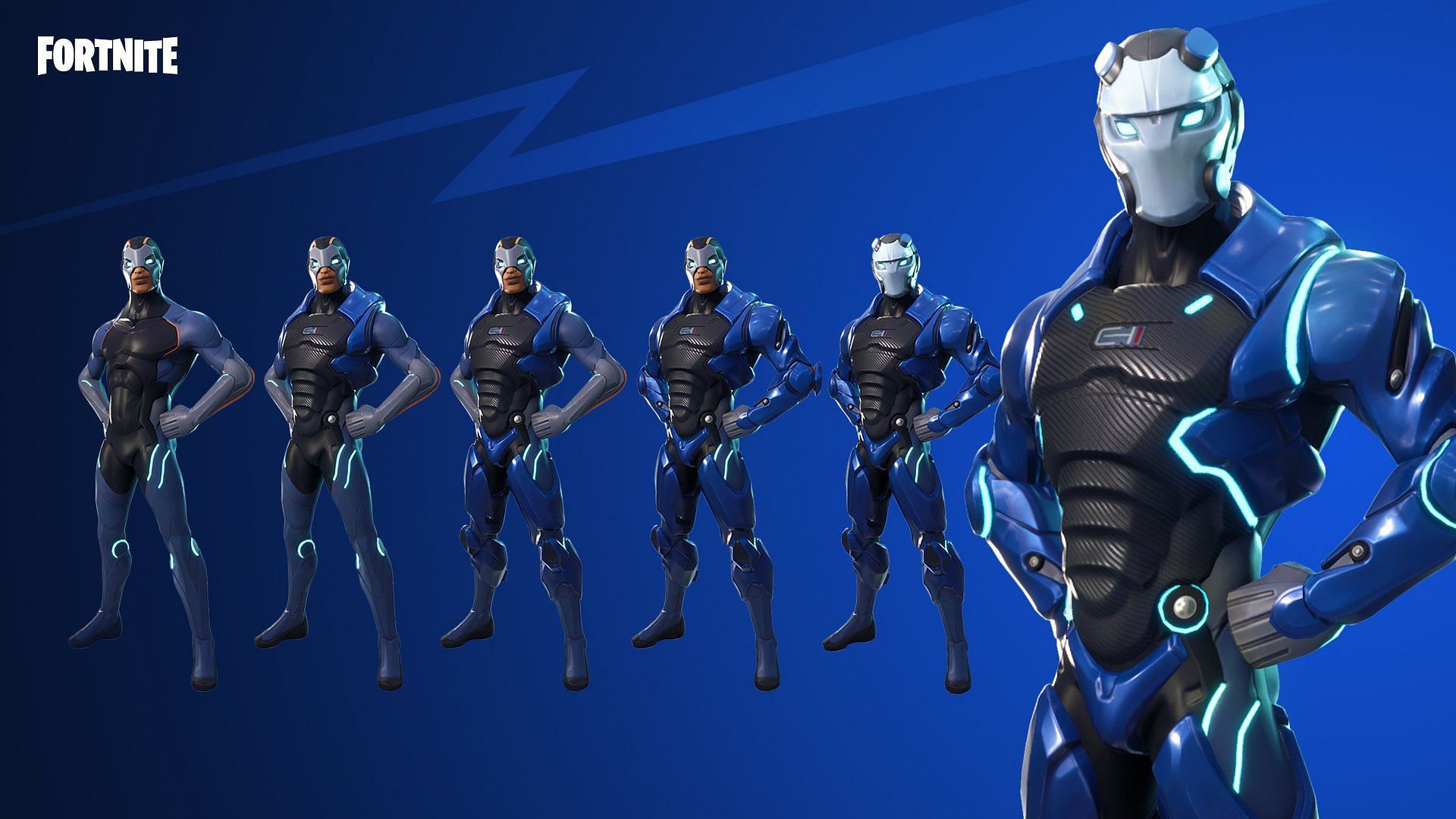 Fortnite Good-guy Skins - Carbide (Image via Epic Games)