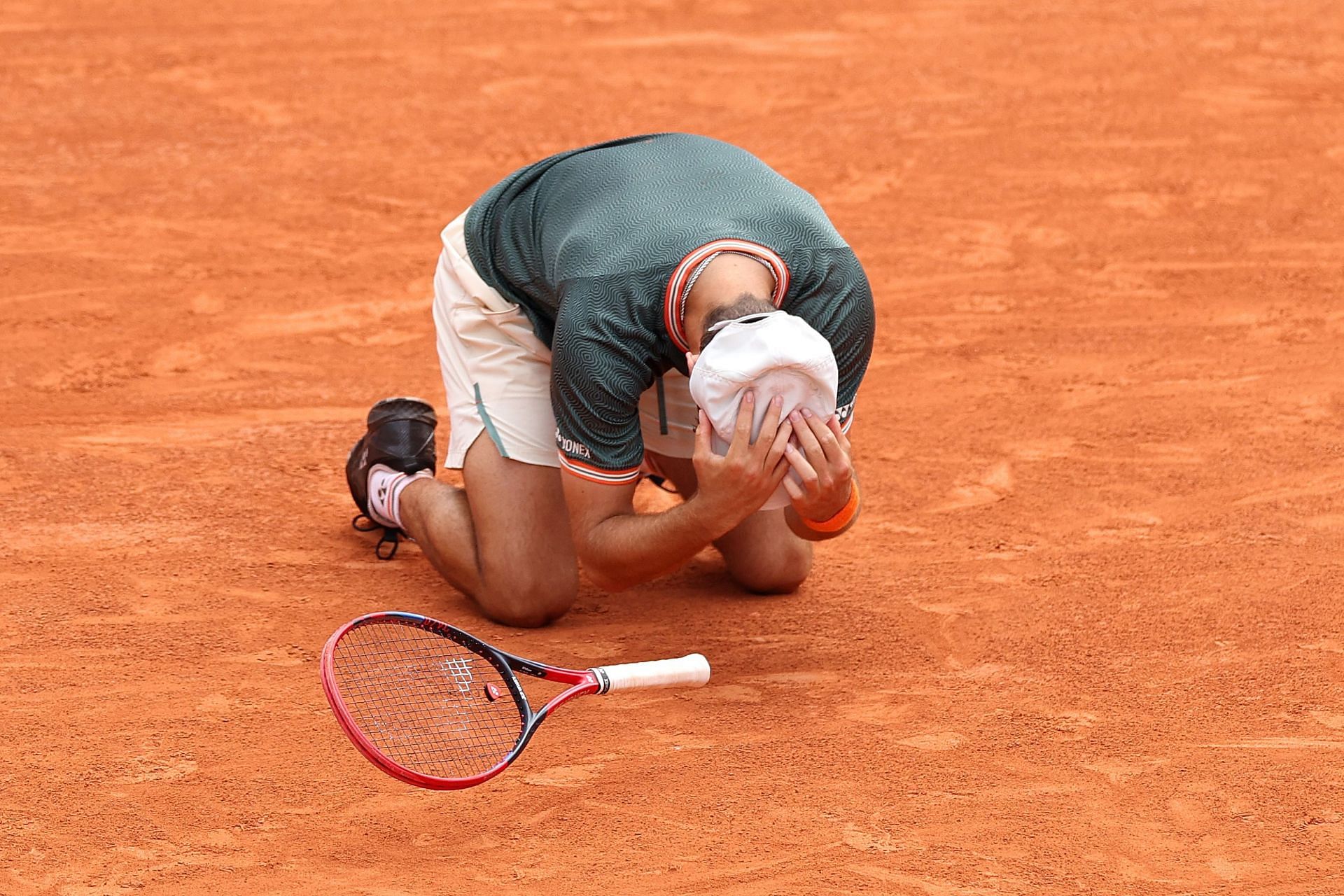 Bigun after winning the 2024 French Open boys&#039; singles title.