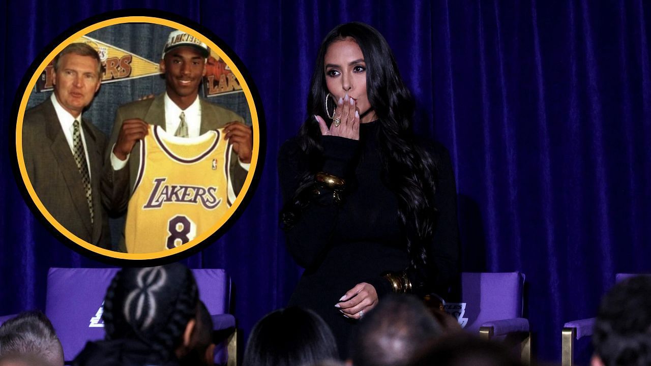 Vanessa Bryant honors Jerry West with 1996 throwback image featuring Kobe Bryant