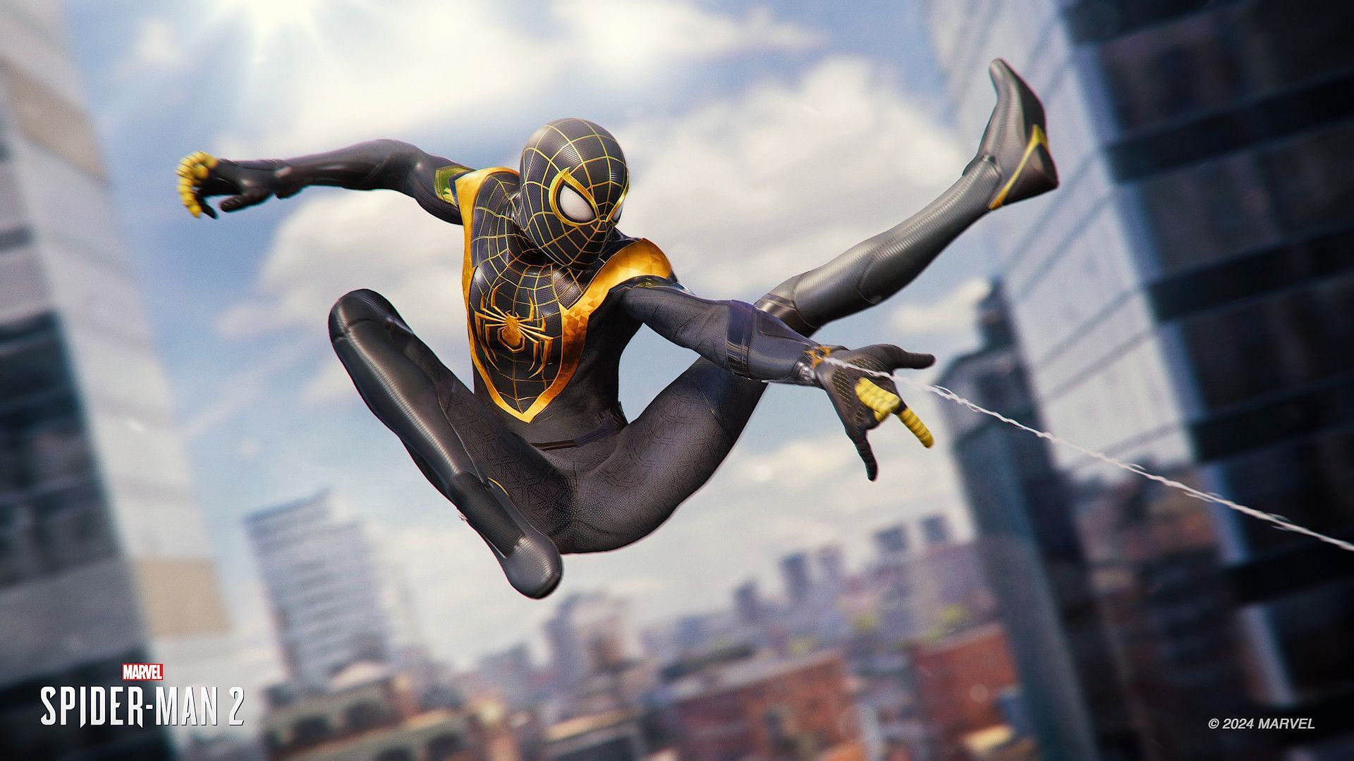 The Uptown Pride Suit for Miles Morales (Image via Insomniac Games)