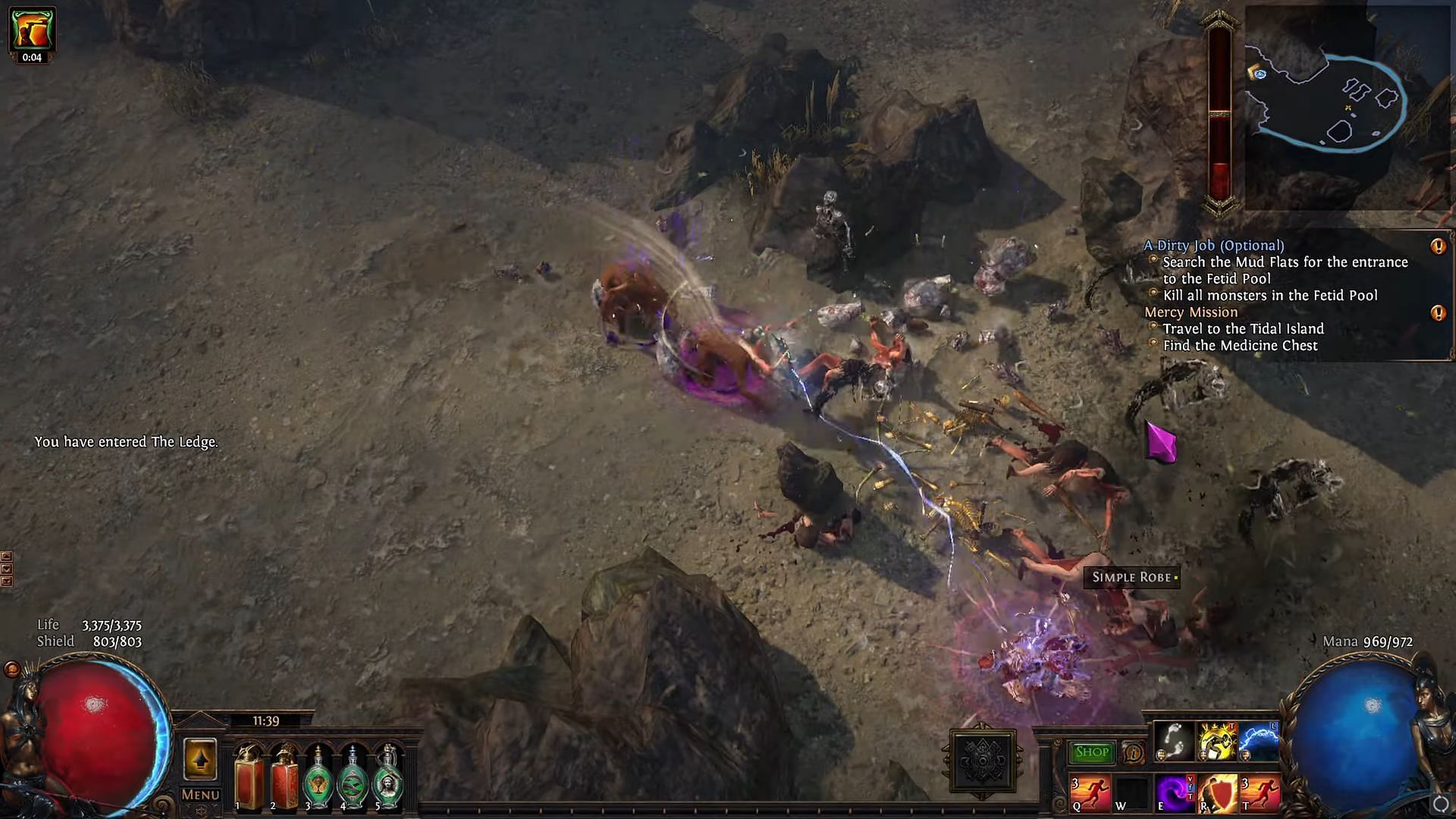 Path of Exile features a confusing yet deep skill tree (Image via Grinding Gear Games)