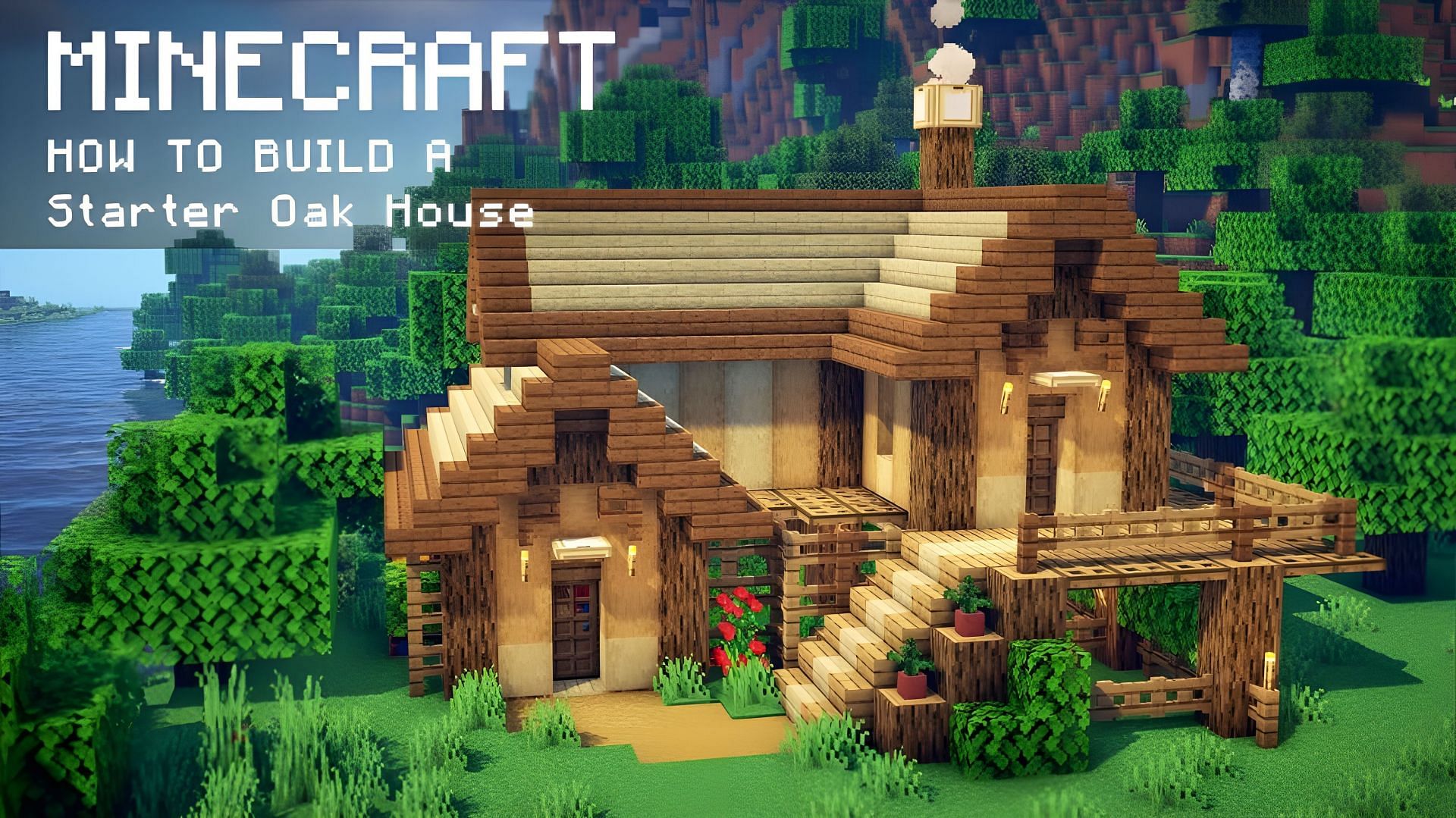 Starter Oak House (Image via YouTube/SheepGG)