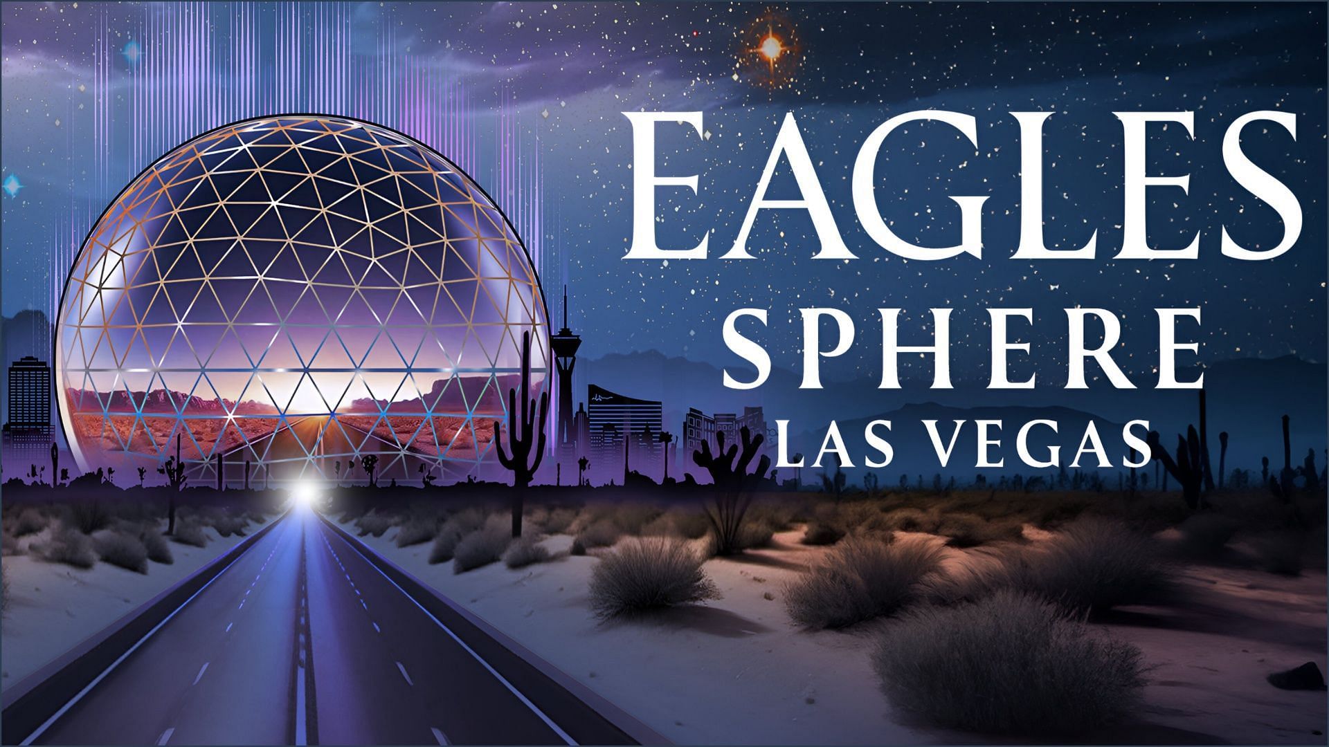 The Las Vegas Sphere residency begins on September 20 (Image via eagles.com)