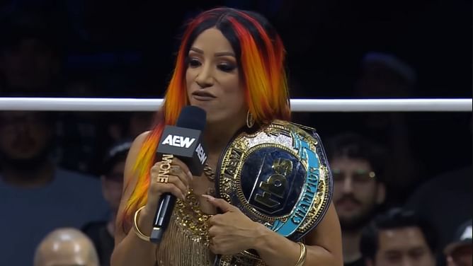 Veteran mockingly says Mercedes Mone is reminding herself of a "full arena" after a big appearance outside AEW