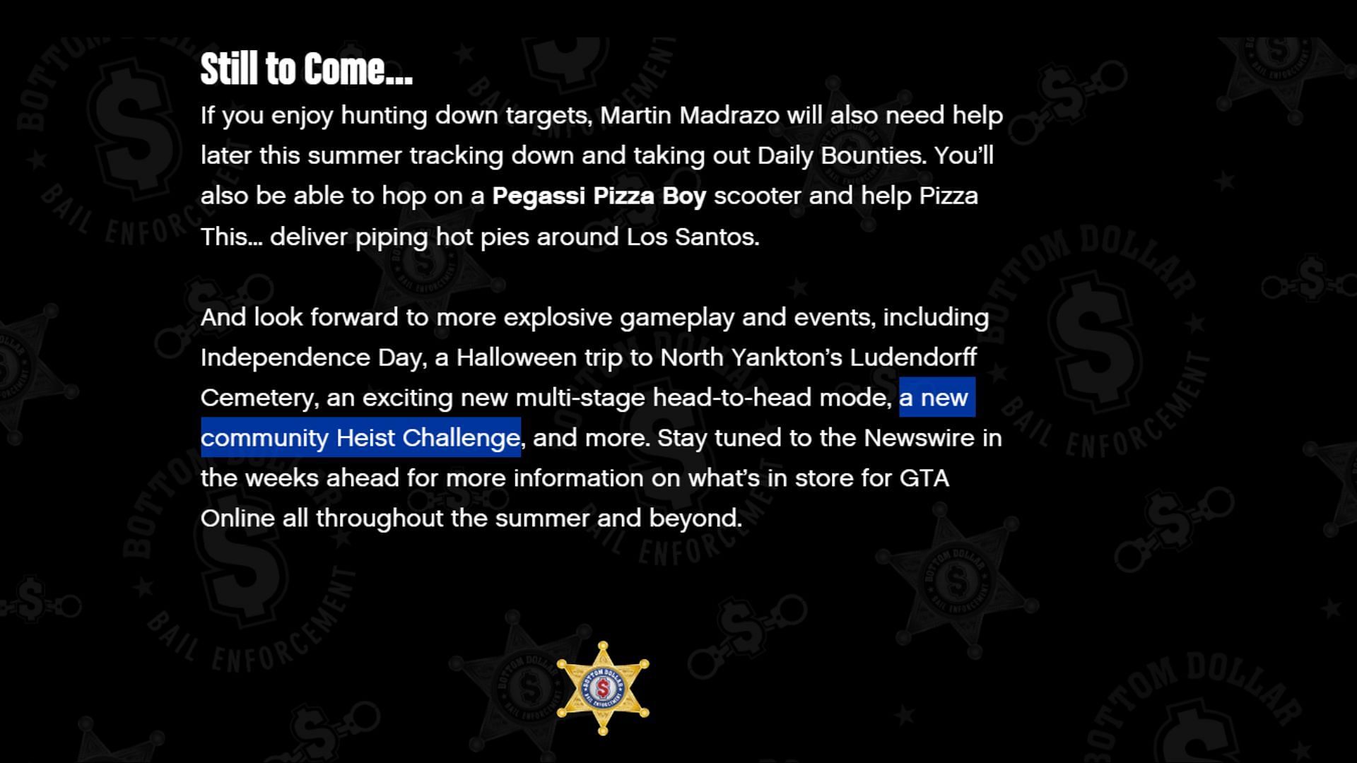 There will soon be a new Community Heist Challenge (Image via Rockstar Games)
