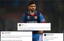 "Farooqi has unlocked a whole new level here" - Fans hail Afghanistan pacer for game-changing opening spell vs New Zealand in 2024 T20 World Cup
