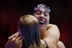 WATCH: Gretchen Walsh embraces her sister, Alex in a heartwarming celebration after qualifying for the Paris Olympics