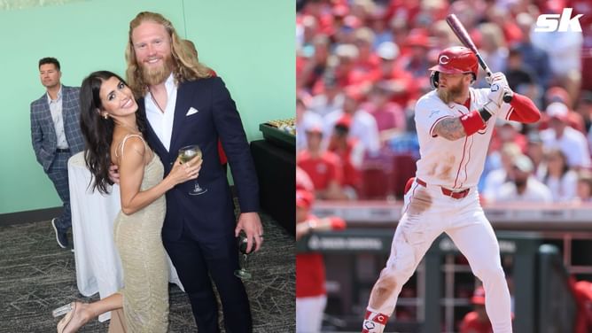"Inflatable couch, mattress on the floor" - Jake Fraley's wife Angelica reflects on bare-bones apartments during Reds CF husband's MiLB days