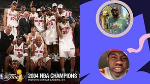“Y’all as a team were too f**kin little”- Rasheed Wallace hits back at Draymond Green’s “move your feet” jab at 04’ Pistons