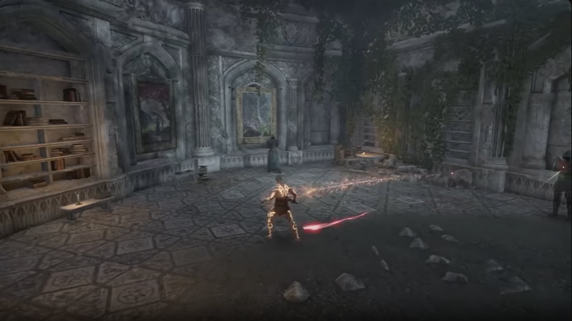 Traveling Knife is the new Dual Wield skill (Image via Zenimax Online Studios || Eigh1 Puppies/YouTube)