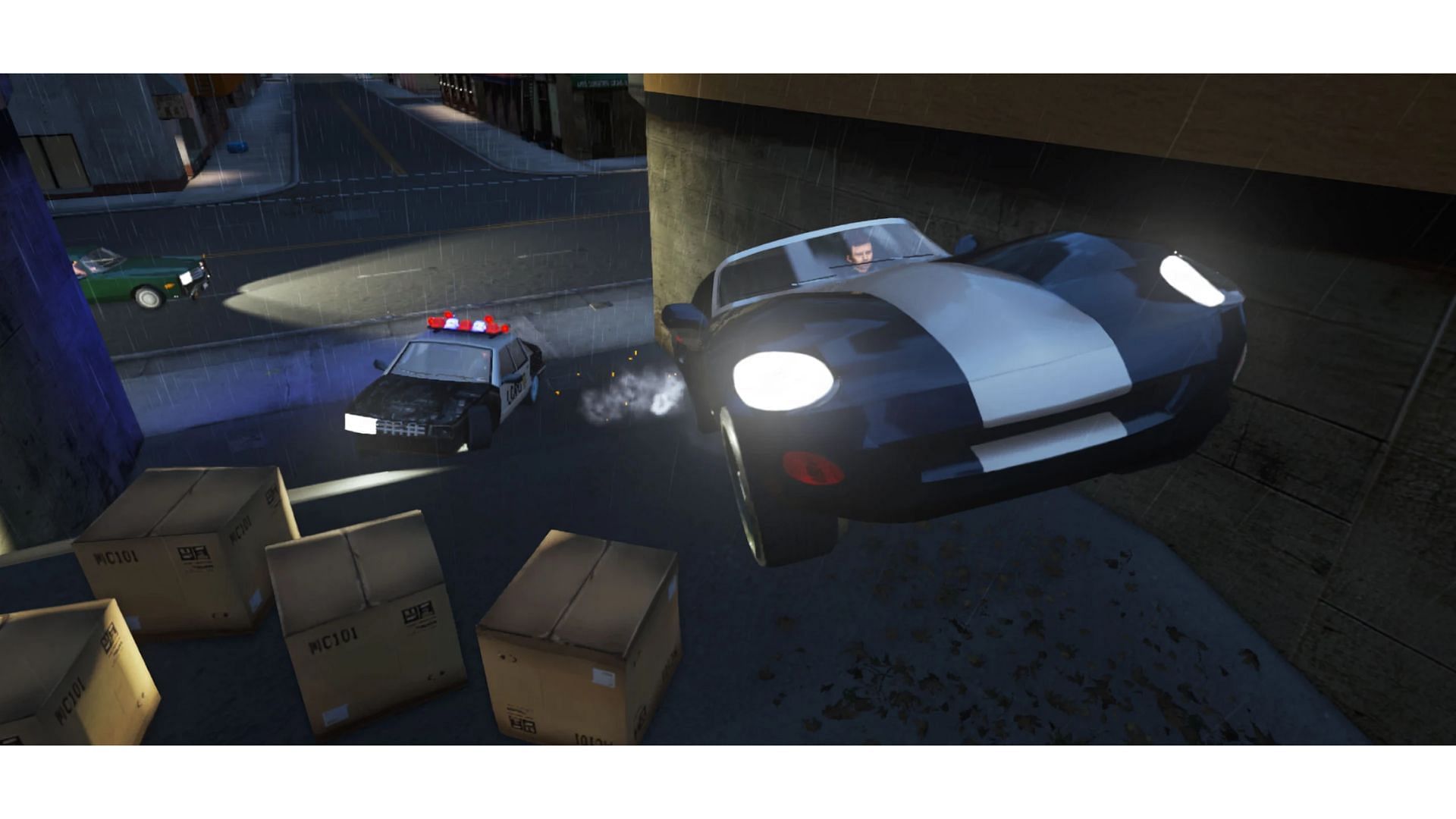 A screenshot from GTA 3 Definitive Edition on Netflix (Image via Rockstar Games)
