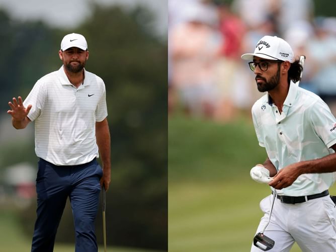 Scottie Scheffler lauds Akshay Bhatia's company during Day 3 of the 2024 Travelers Championship - "We were feeding off each other"