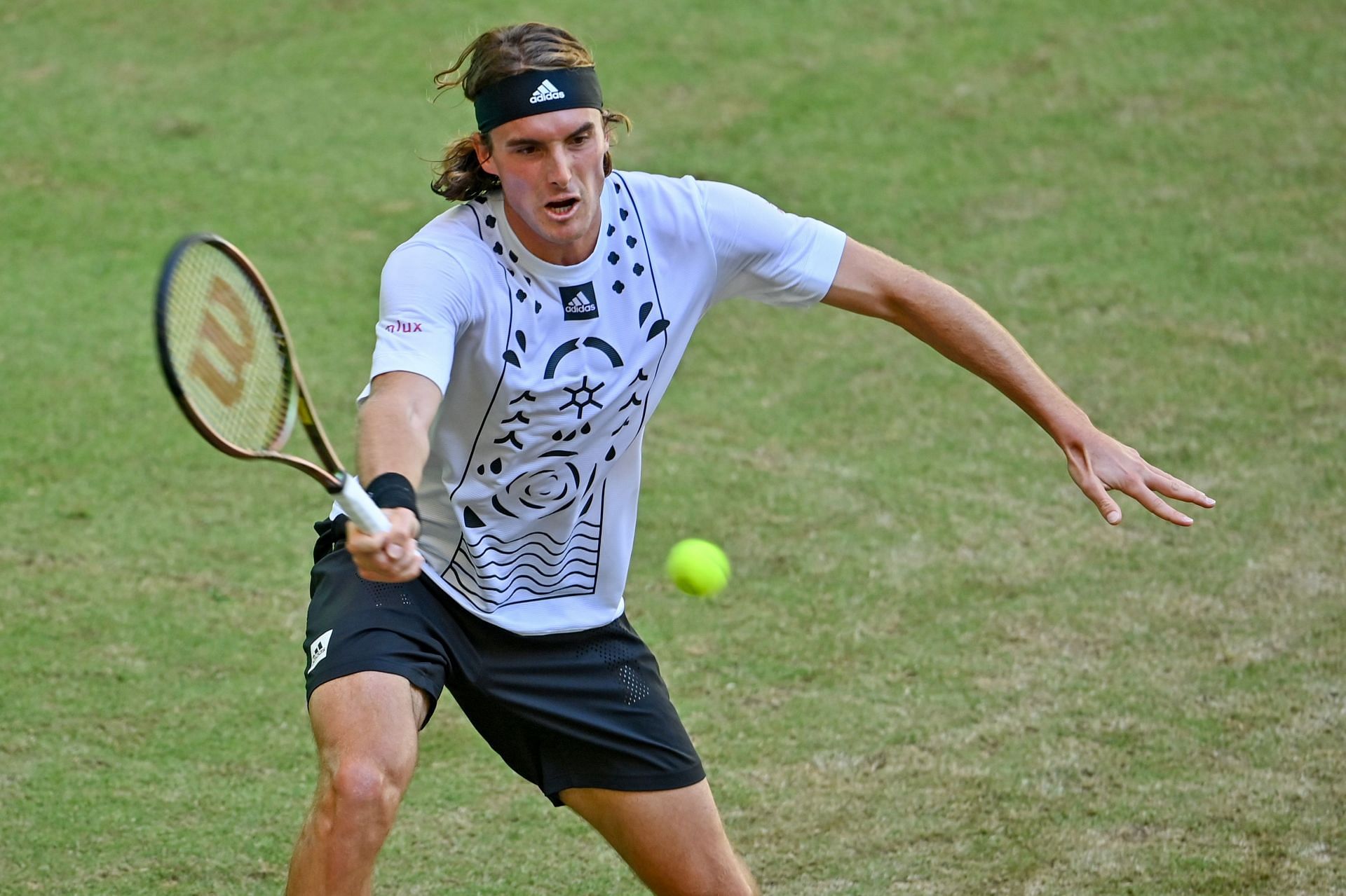 Stefanos Tsitsipas at the 2022 Halle Open