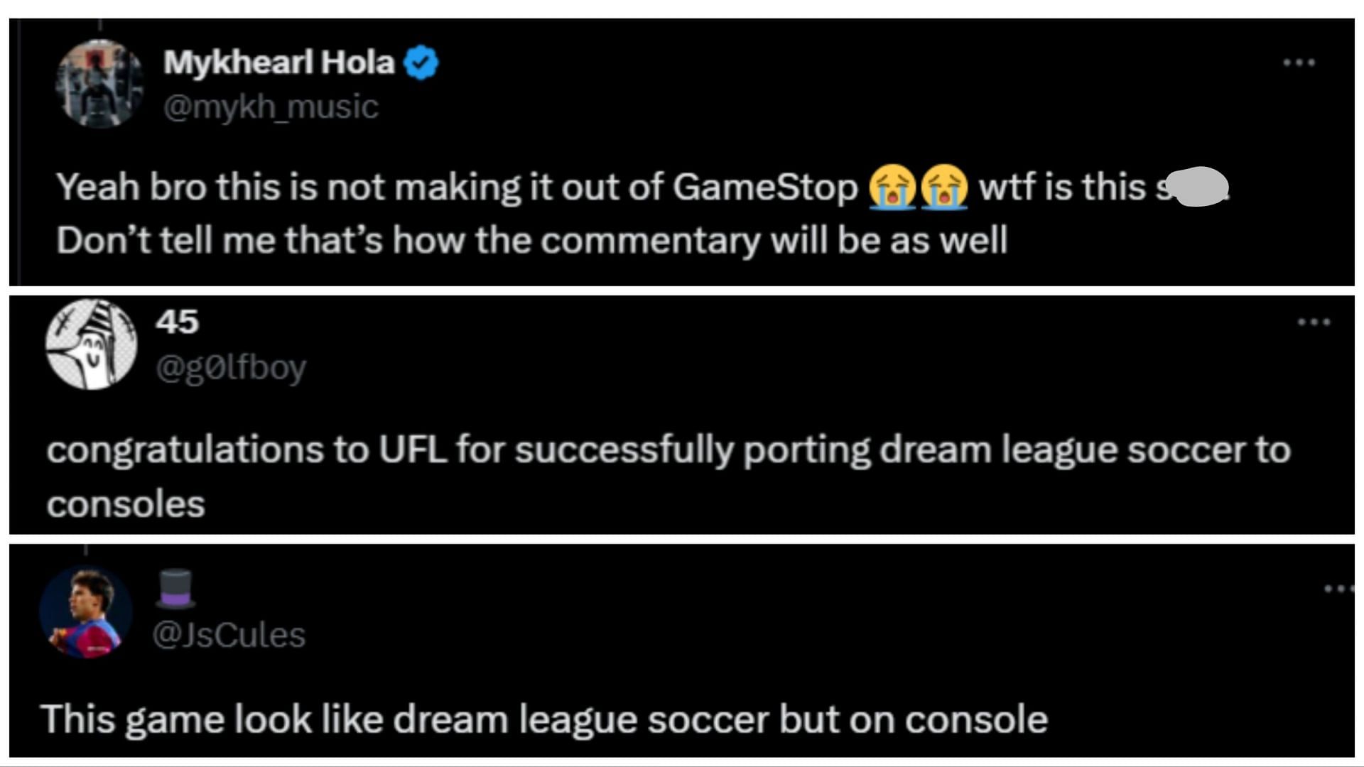 Fans had some choice words about UFL (Image via X)