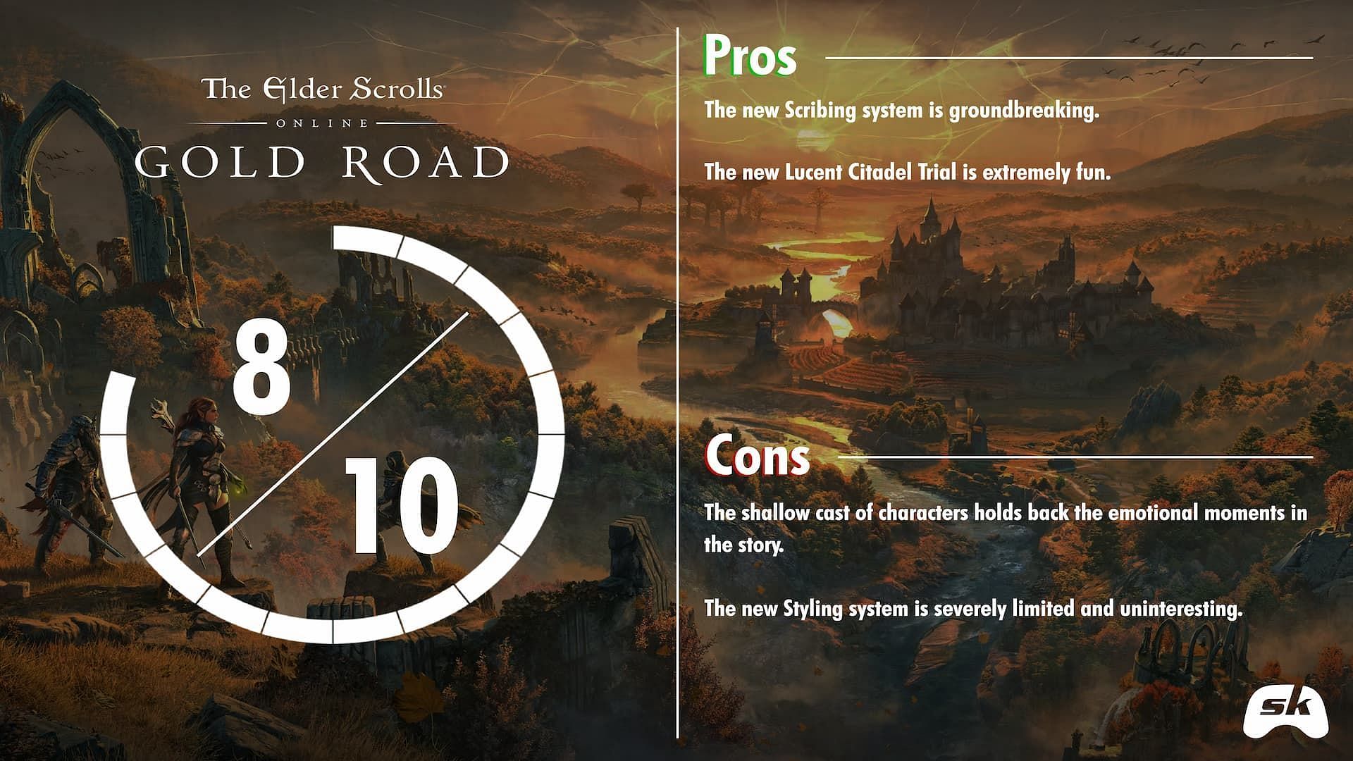 The Elder Scrolls Online Gold Road is a worthy sequel to Necrom (Image via Sportskeeda)