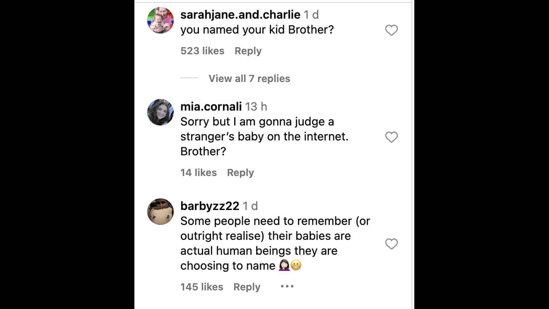 Social media users react to Darren&#039;s newborn son&#039;s name, as he stated that his first name is &quot;Brother.&quot; (Image via @Darren Criss/ Instagram)