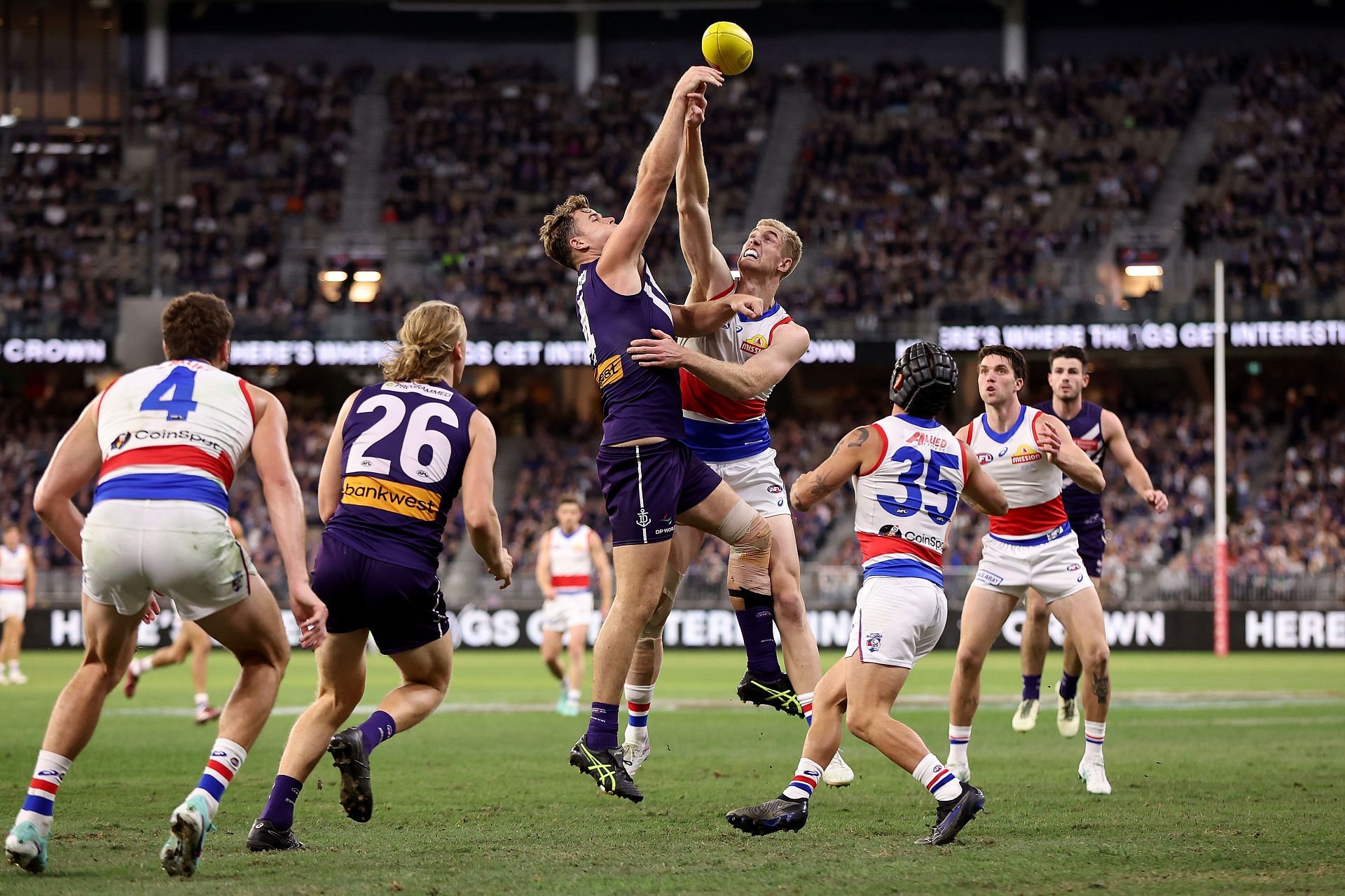 AFL Rd 7 -  Fremantle v Western Bulldogs