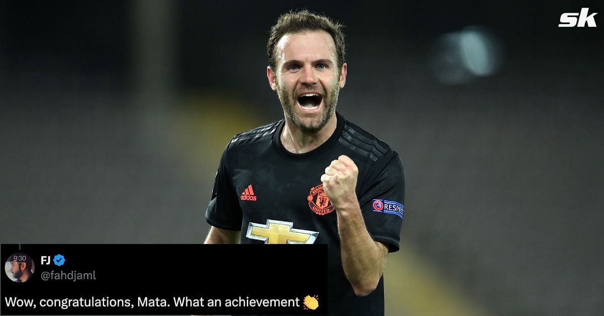 Juan Mata for Manchester United (image via Getty)