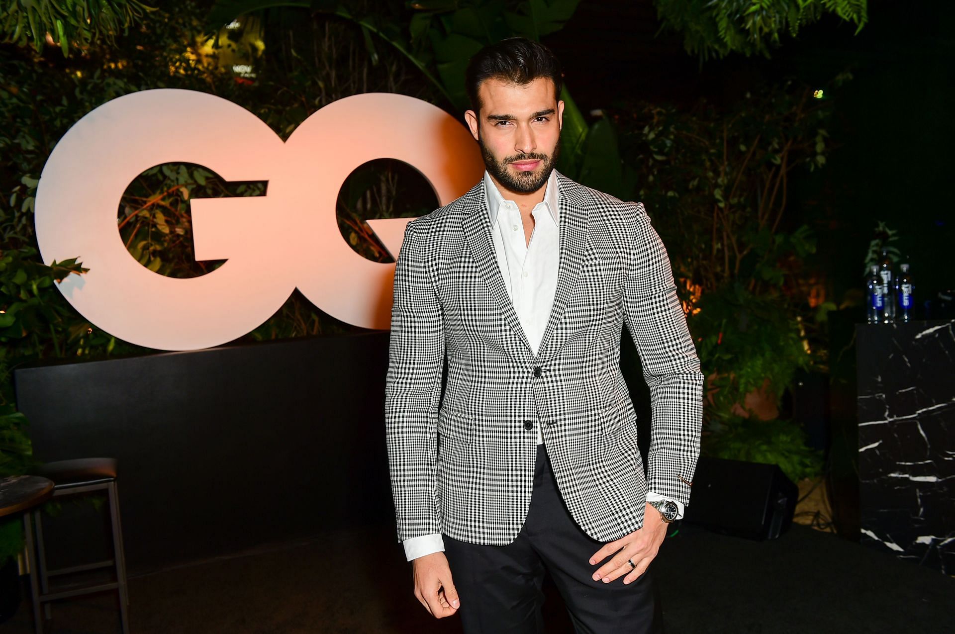 Sam at the GQ Men of the Year Party 2022 at The West Hollywood EDITION - Inside (Image via Getty Images)