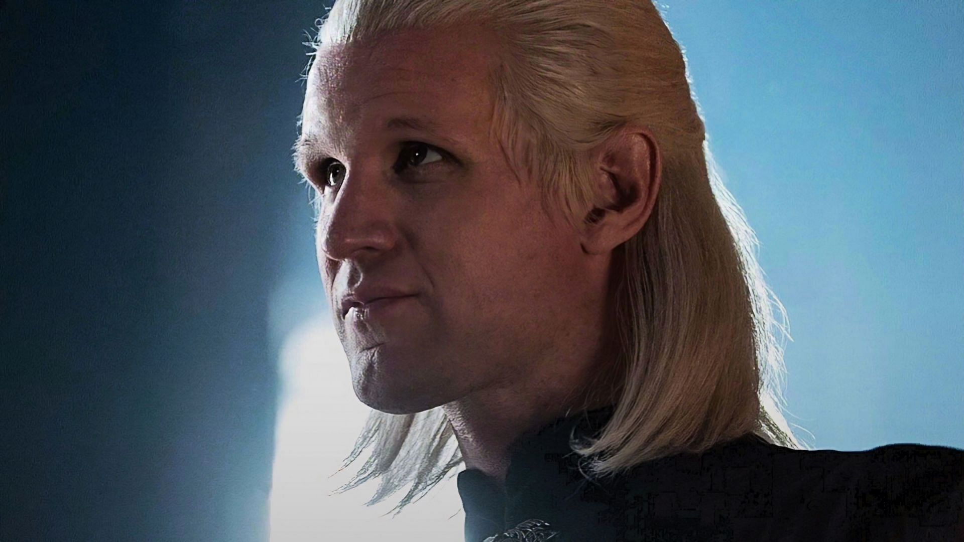 Matt Smith as Daemon Targaryen in the show (via HBO)
