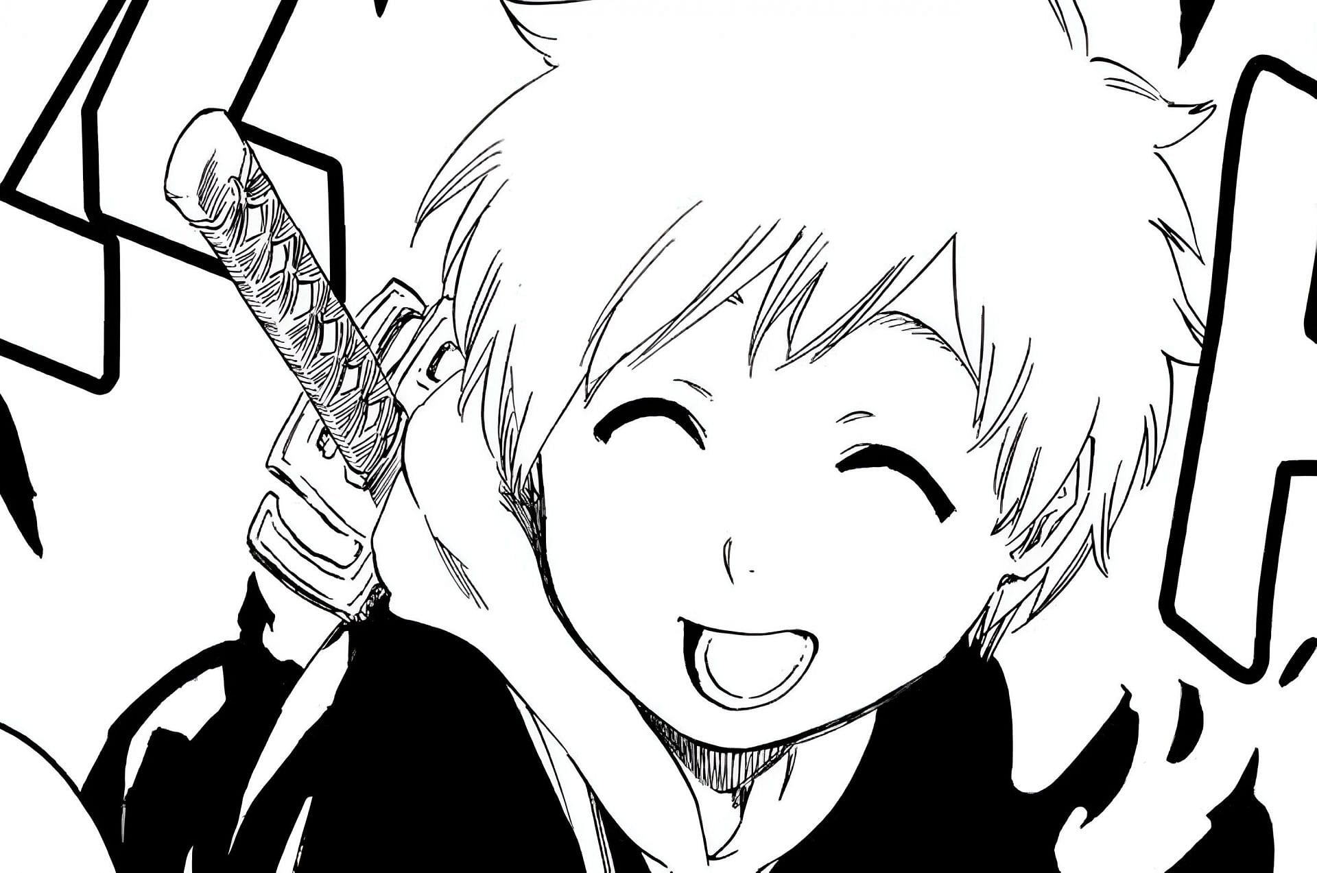 Kazui Kurosaki as seen in the Bleach manga (Image via Shueisha)