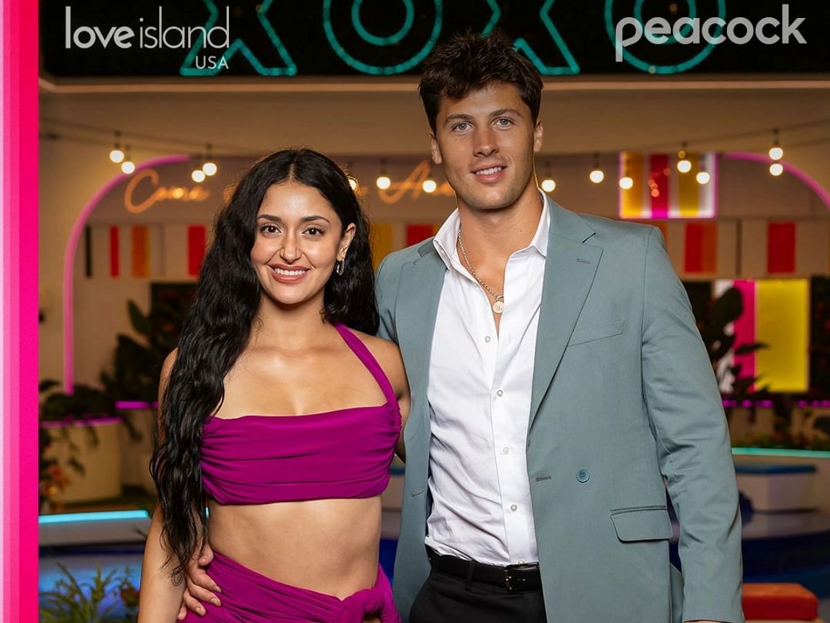 Rob and Leah from Love Island season 6 (Image via Instagram/@loveislandusa)