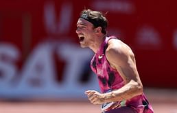 Decathlete Harrison Williams makes a special request to Delta Air Lines after qualifying for Paris Olympics at the U.S. Olympic Track & Field Trials