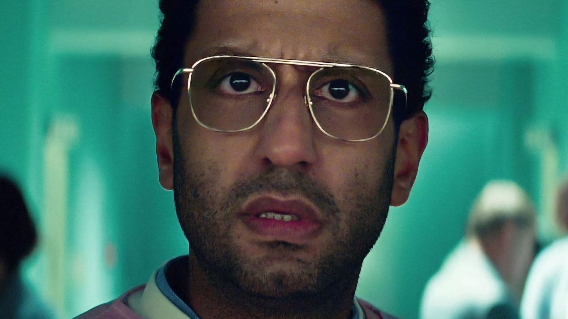 Adeel Akhtar as Dr Aditya Singh on the show (via @sweettoothnetflix / Instagram)