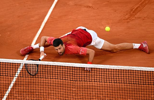 Djokovic during the 2024 French Open - Getty Images