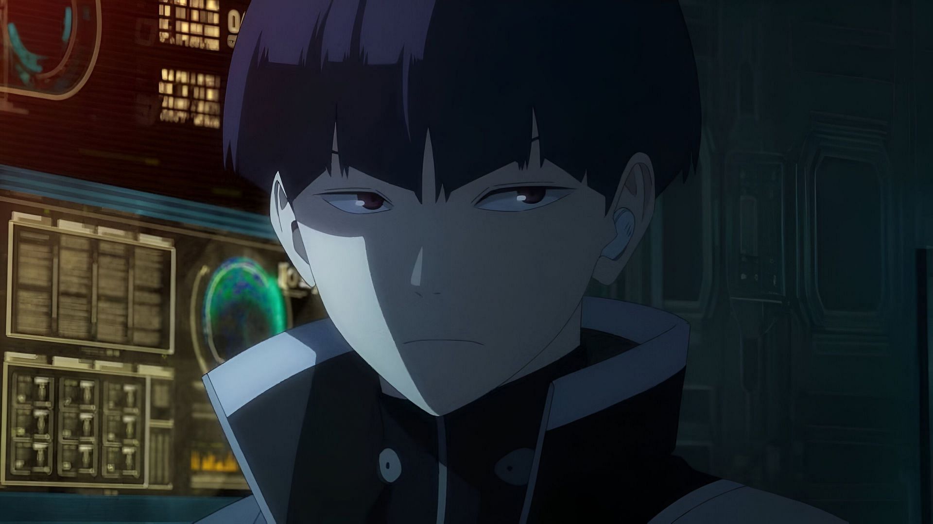 Vice Commander Hoshina as seen in the anime. (Image via Production I.G)