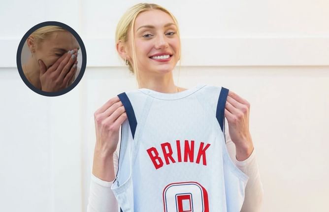Watch: Emotional Cameron Brink bursts into tears as she reacts to her inclusion in Team USA 3x3 Olympic squad