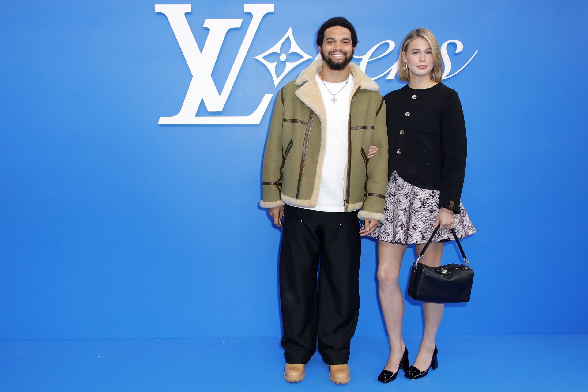 Louis Vuitton: Photocall - Paris Fashion Week -  Menswear Spring/Summer 2025