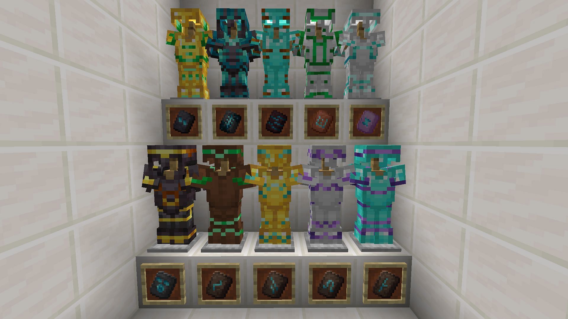 7 rarest armor trims in Minecraft 1.21