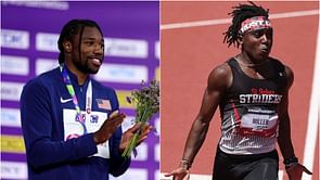 "Very smart" - Noah Lyles lauds Christian Miller's decision to withdraw from the New Balance Nationals finals to focus on the U.S Olympic Trials