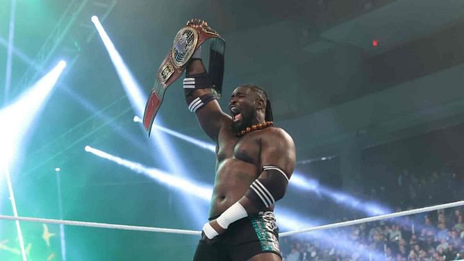 Ex-WWE star issues a major title vs. title match against Oba Femi