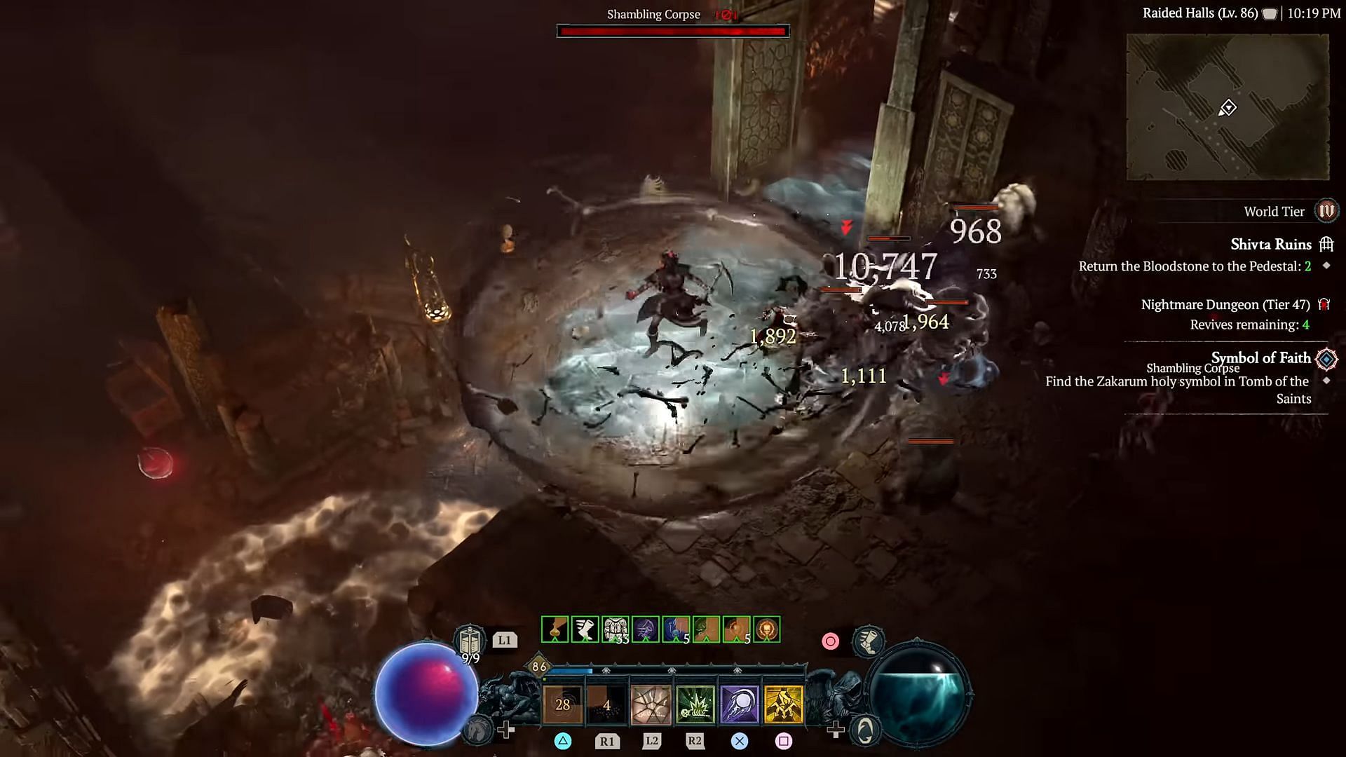 Diablo 4 uses an isometric perspective (Image via Blizzard Entertainment)